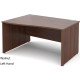 Maestro 25 Wave Office Desk - Panel End Legs